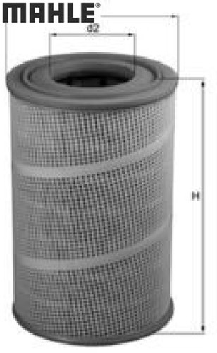 Mahle lx560 luftfilter - lx560/1,
