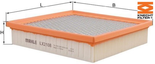 Knecht lx2108 luftfilter - knecht,