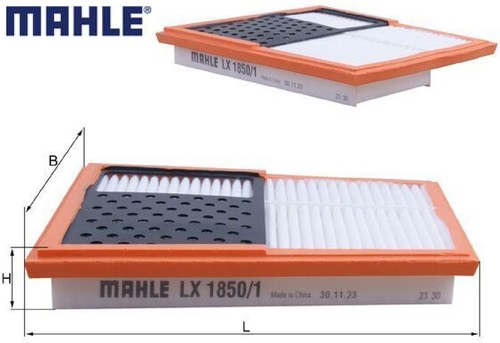 Mahle lx1850 luftfilter - lx1850/1,