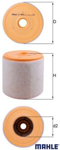 Mahle lx4959 luftfilter - lx4959,