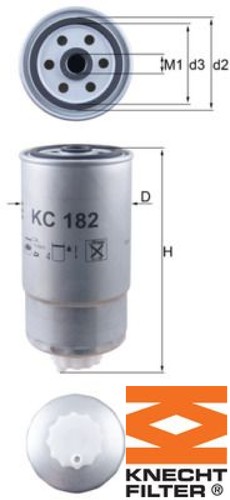 Knecht kc182 kraftstofffilter - knecht,