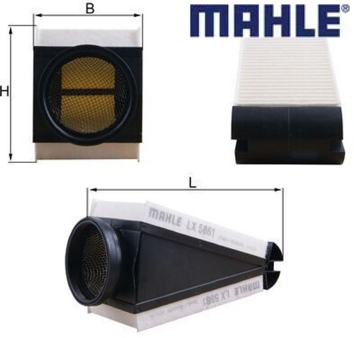 Mahle lx5861 luftfilter - lx5861,
