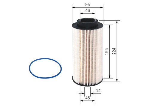 Bosch kraftstofffilter 026 - bosch,