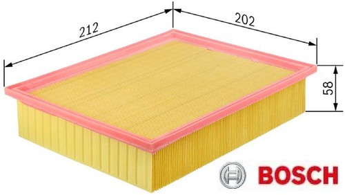 Bosch f026400057 luftfilter - bosch,