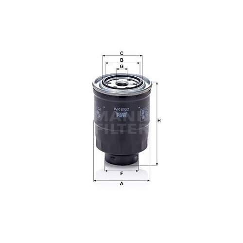 Kraftstofffilter mann filter - kraftstofffilter, mann-filter
