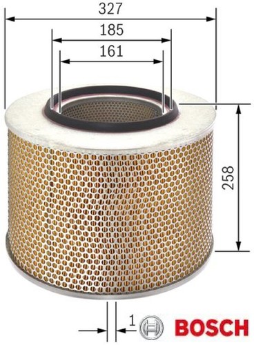 Bosch 1457429779 luftfilter - 1457429779,