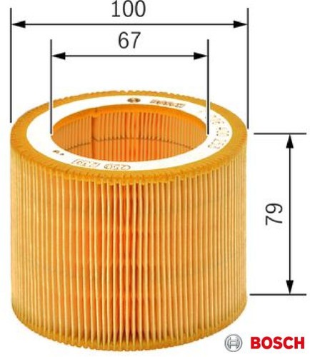 Bosch f026400253 luftfilter - bosch,