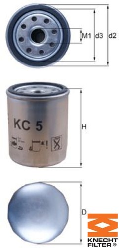 Knecht kc5 kraftstofffilter - knecht,